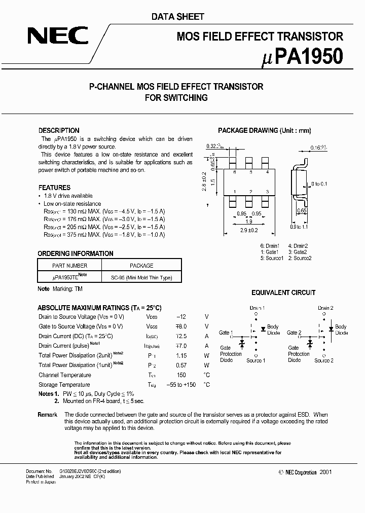 UPA1950_337207.PDF Datasheet