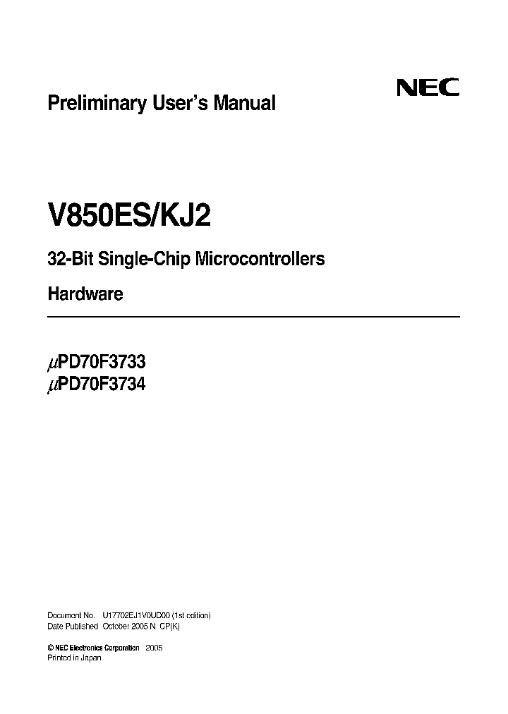 UPD70F3733_326992.PDF Datasheet