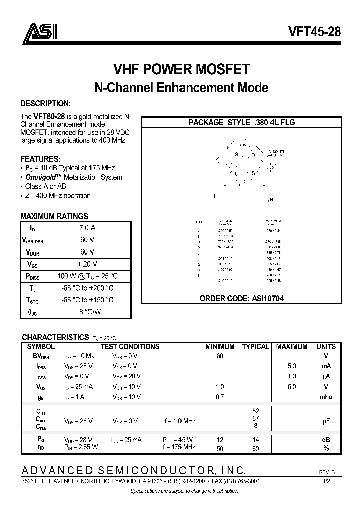 VFT45-28_201287.PDF Datasheet