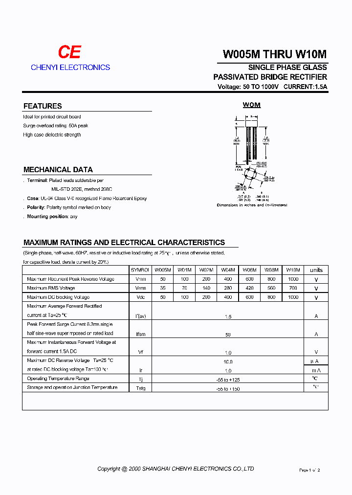 W04M_200747.PDF Datasheet