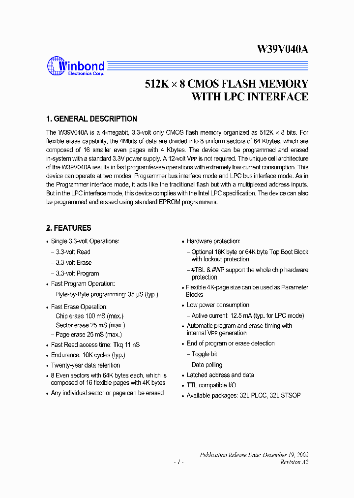 W39V040A_198678.PDF Datasheet