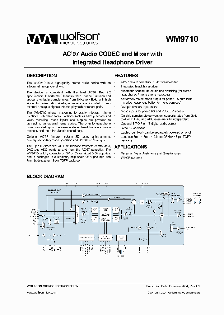 WM9710_336189.PDF Datasheet