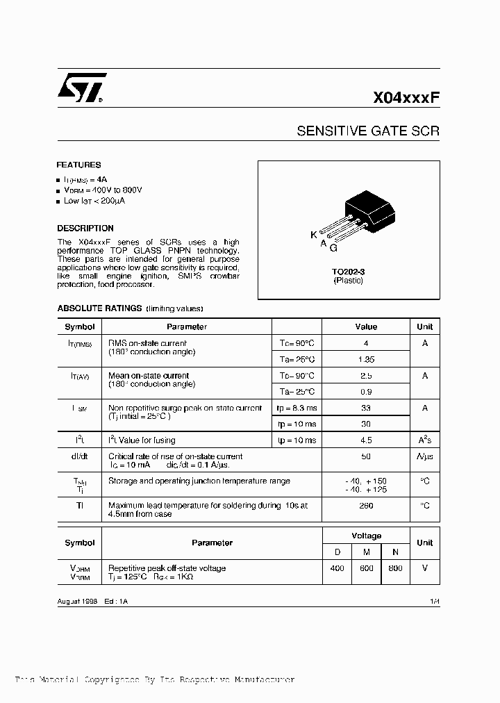 X0403MF_317002.PDF Datasheet