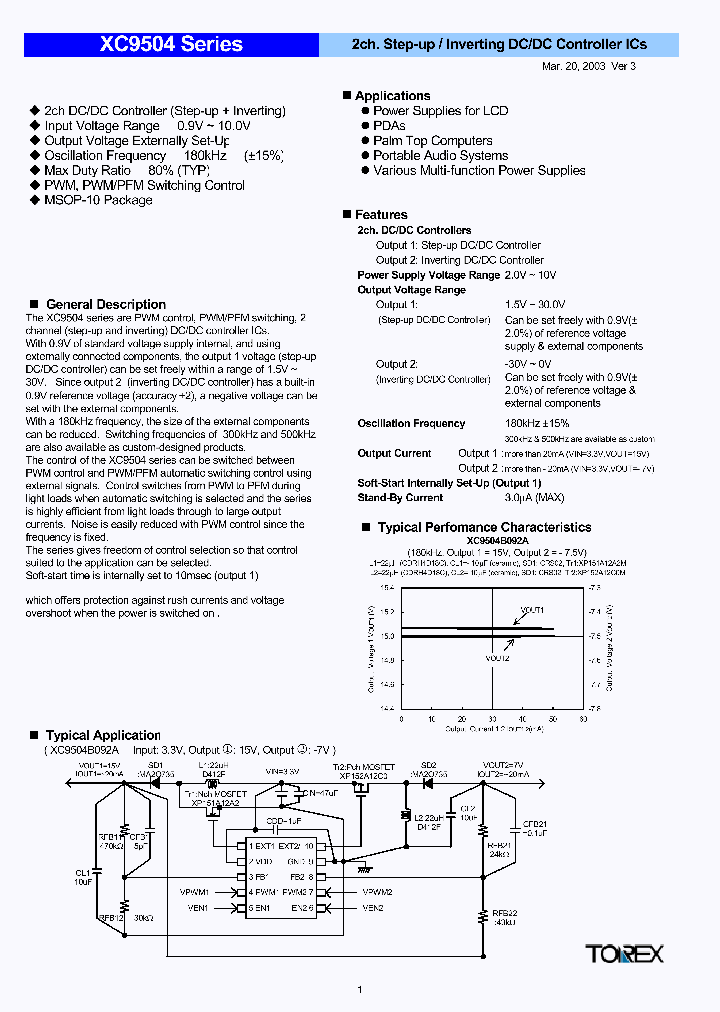 XC9504_383665.PDF Datasheet