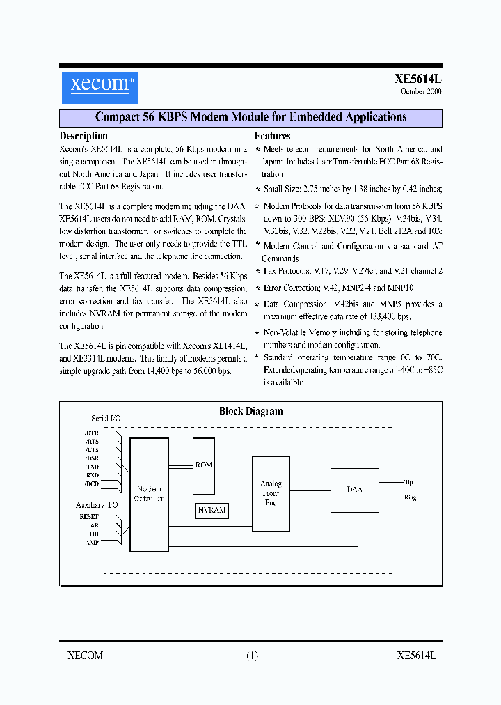 XE5614L_323208.PDF Datasheet