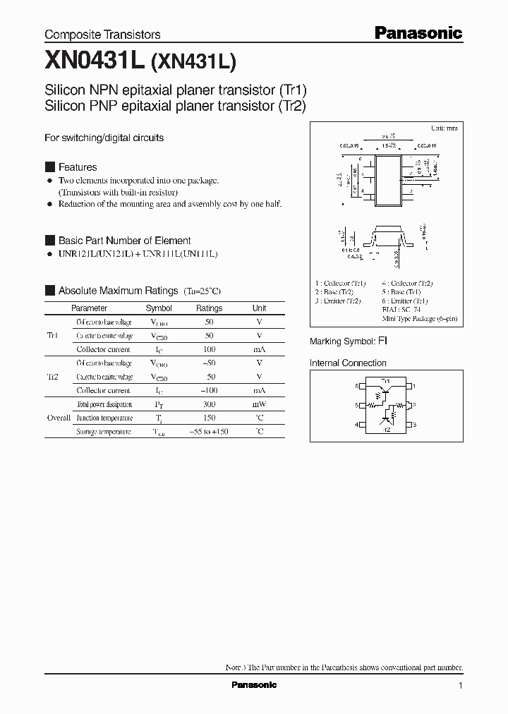 XN0431L_326438.PDF Datasheet