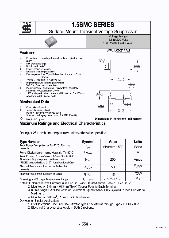 15SMC12_397211.PDF Datasheet