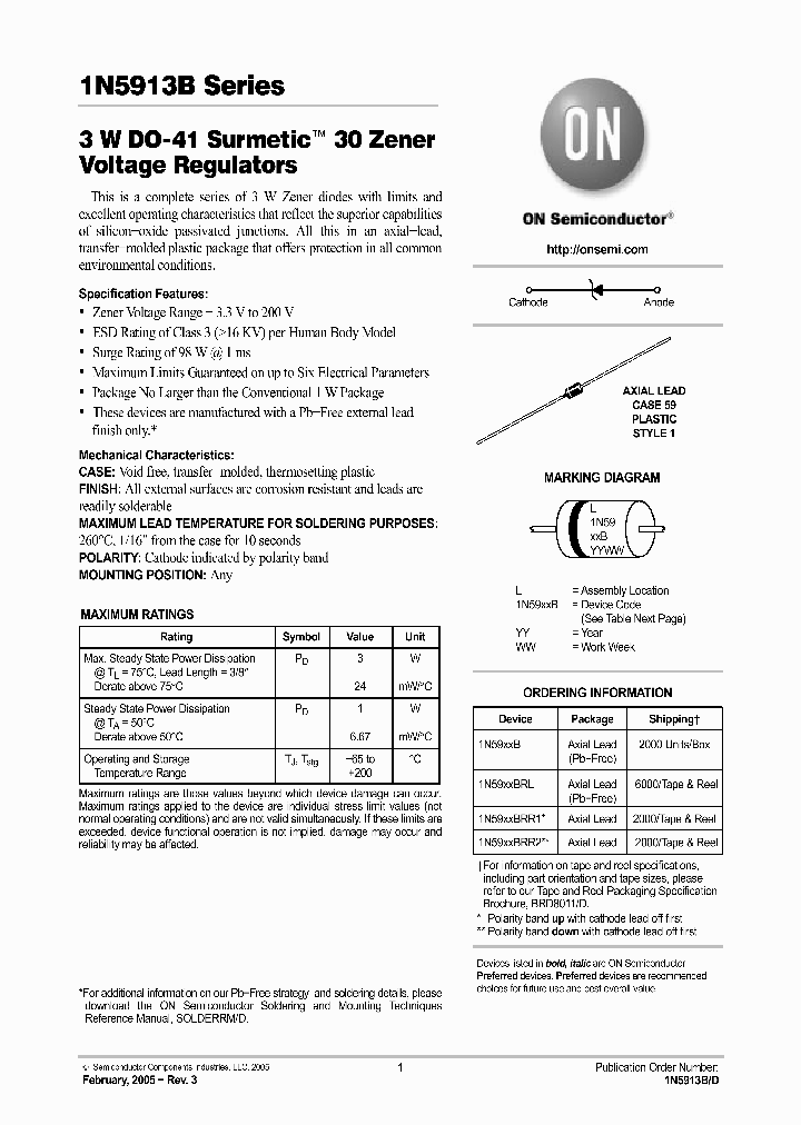 1N5946BRL_375793.PDF Datasheet