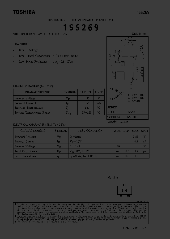 1SS269_308761.PDF Datasheet