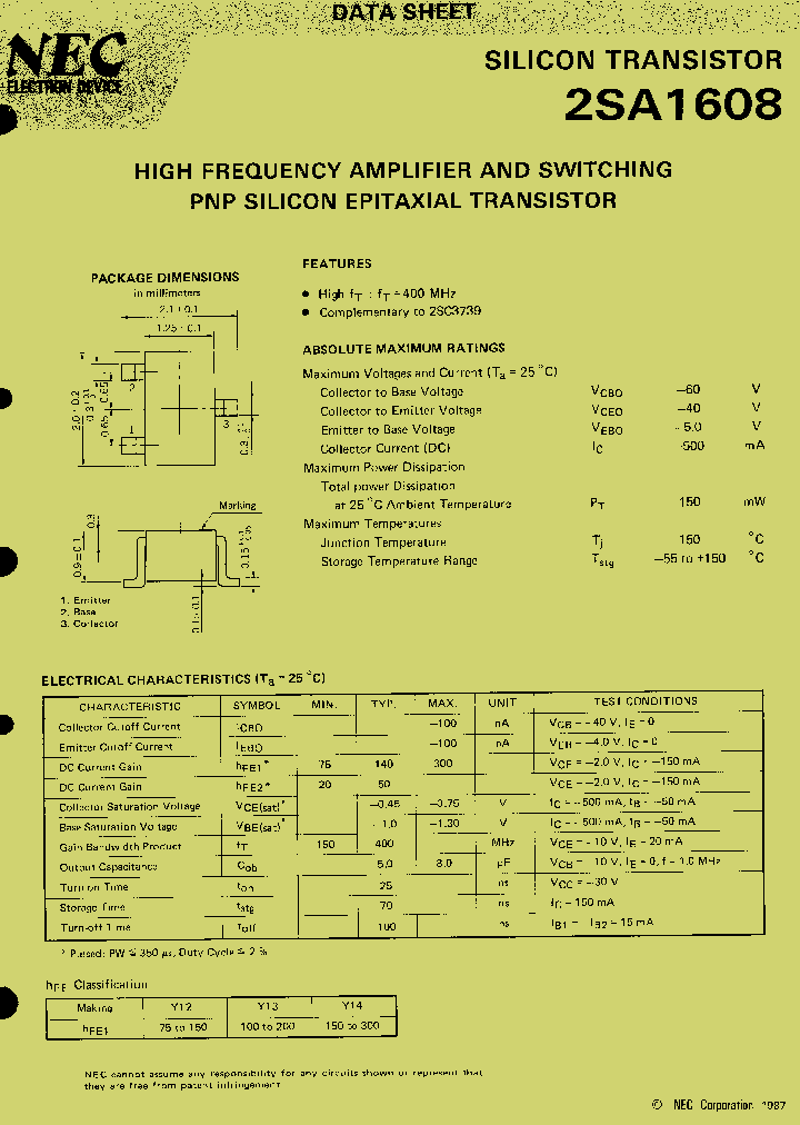 2SA1608_417260.PDF Datasheet