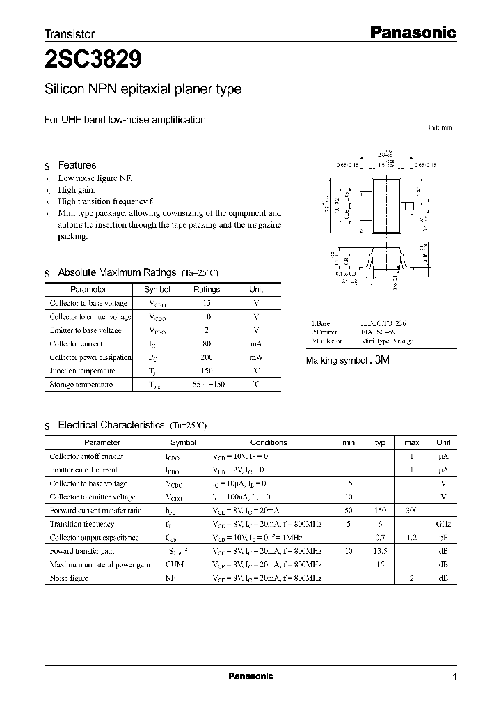 2SC3829_42983.PDF Datasheet