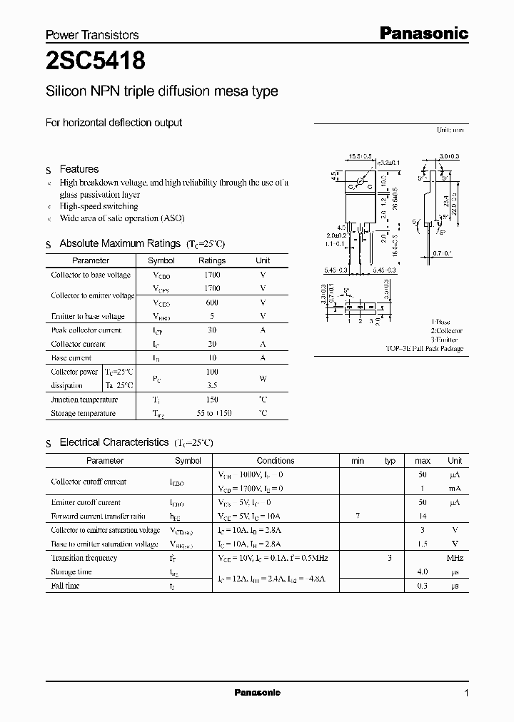 2SC5418_406979.PDF Datasheet