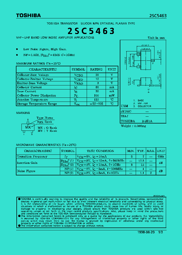 2SC5463_423349.PDF Datasheet