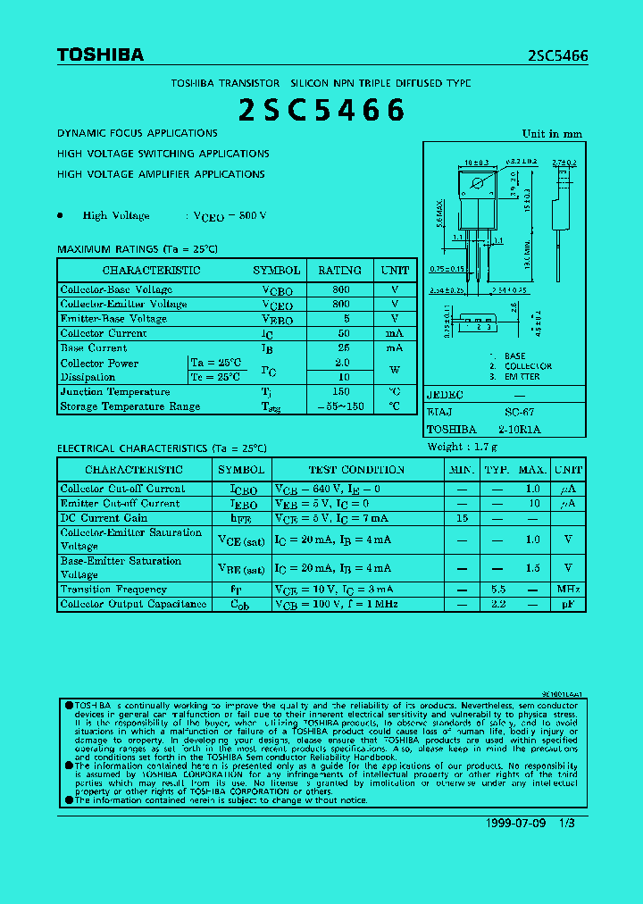 2SC5466_423353.PDF Datasheet