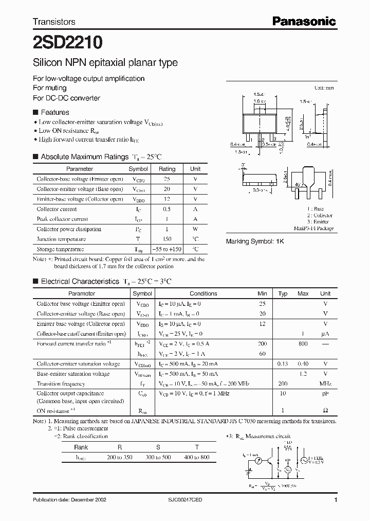 2SD2210_404377.PDF Datasheet