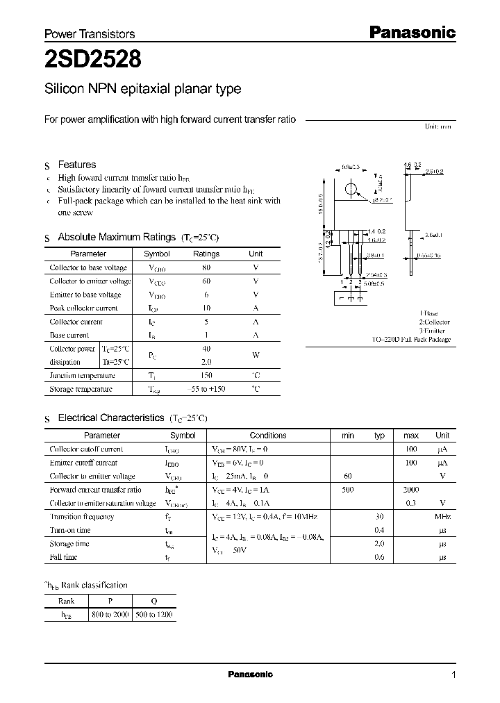 2SD2528_402433.PDF Datasheet