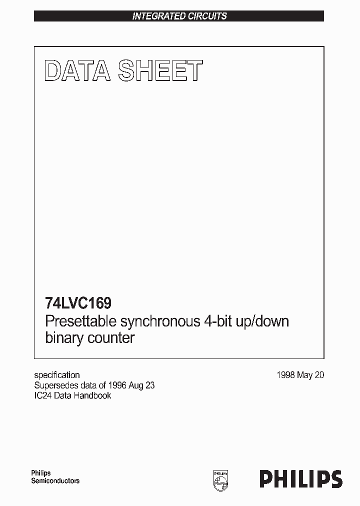 74LVC169PWDH_411227.PDF Datasheet