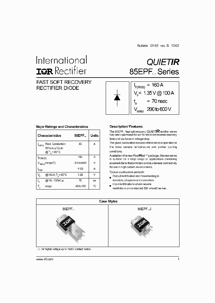 85EPF02J_408468.PDF Datasheet