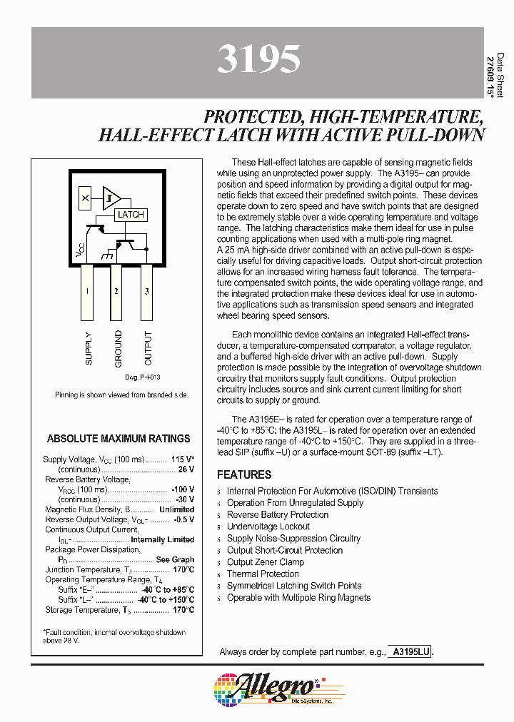 A3195EU_425535.PDF Datasheet
