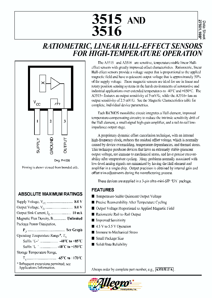 A3516EUA_411770.PDF Datasheet