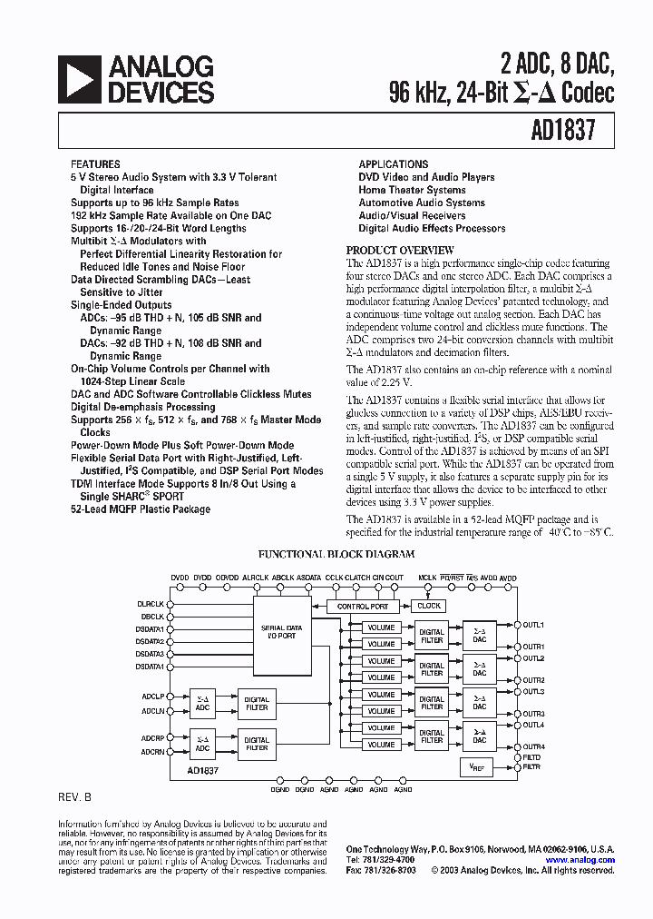 AD1837_415805.PDF Datasheet