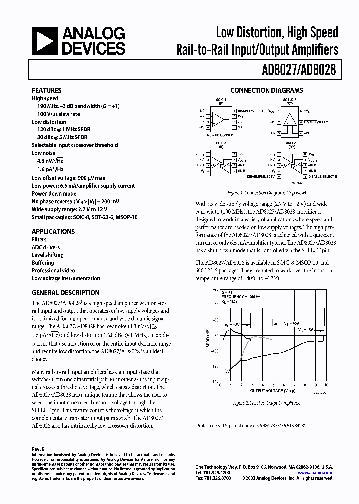 AD8027ARTZ-R2_394332.PDF Datasheet