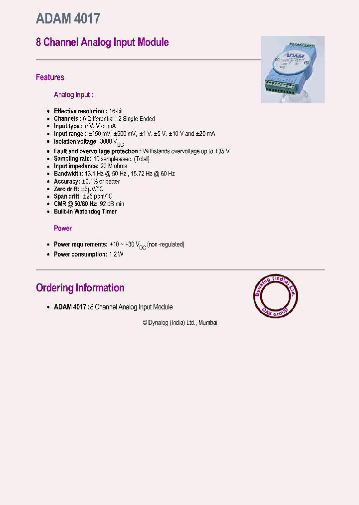 ADAM4017_424232.PDF Datasheet