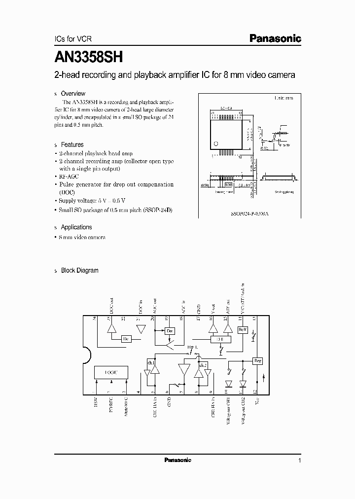 AN3358SH_39332.PDF Datasheet