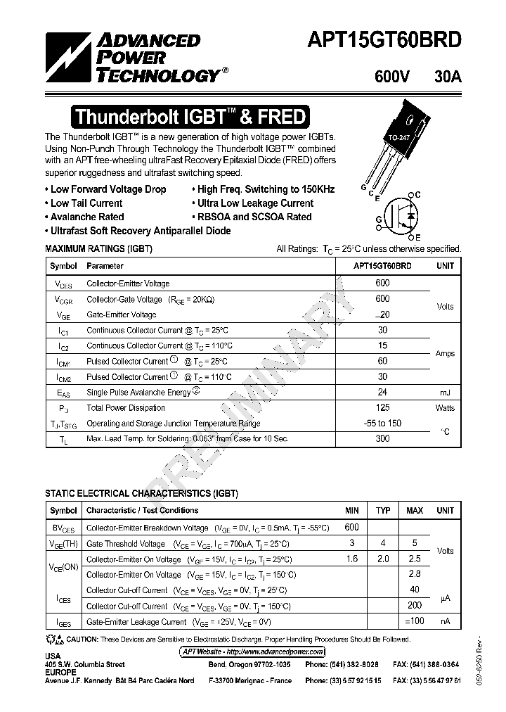 APT15GT60BRD_416119.PDF Datasheet