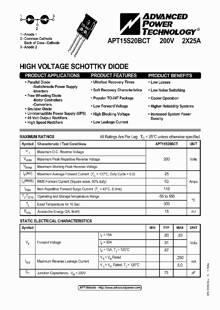 APT15S20BCT_434388.PDF Datasheet