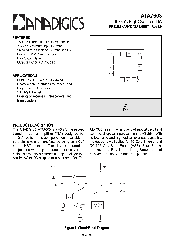 ATA7603_399783.PDF Datasheet