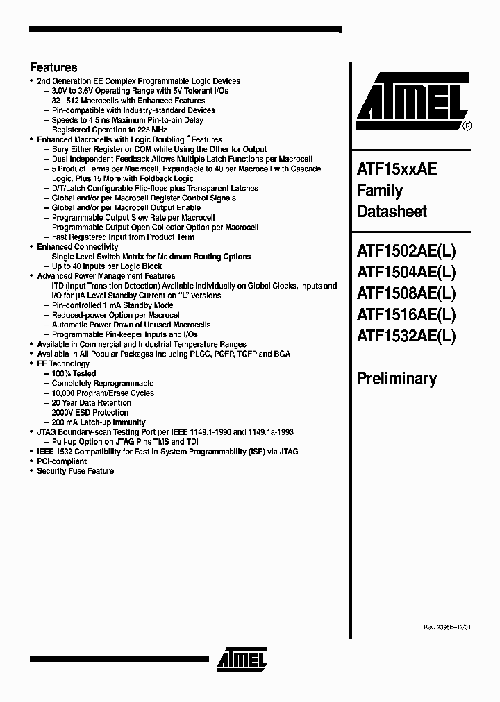 ATF15XXAE_412492.PDF Datasheet