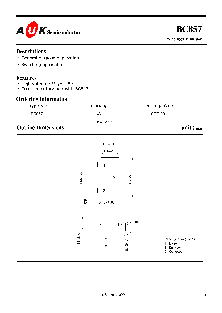 BC857_410369.PDF Datasheet