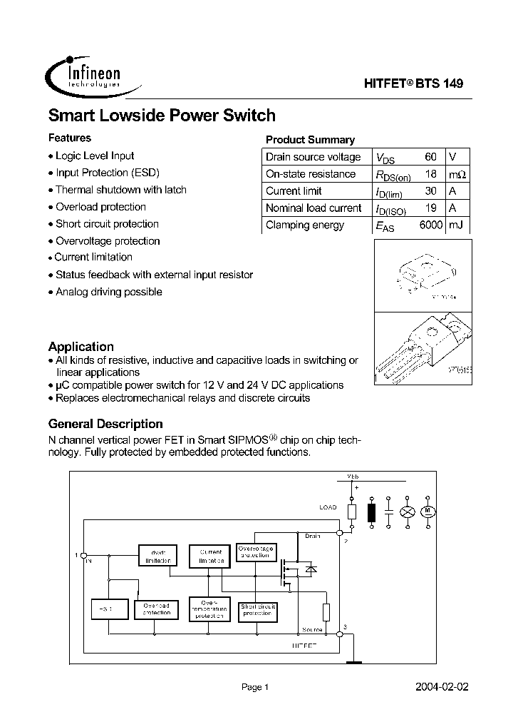 BTS149_387832.PDF Datasheet