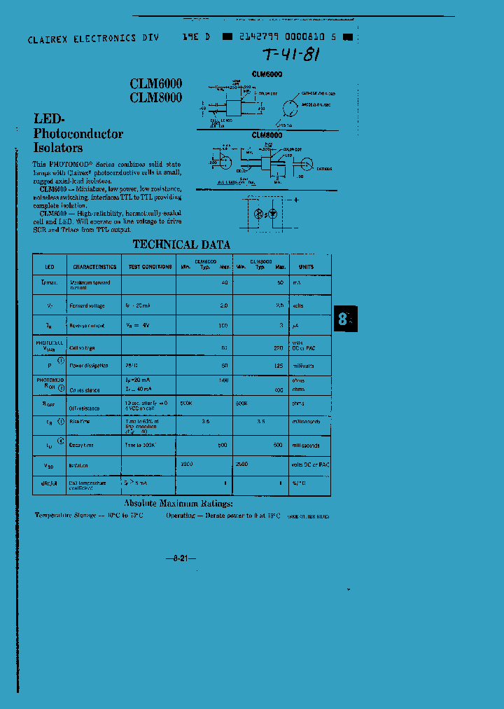 CLM6000_268290.PDF Datasheet