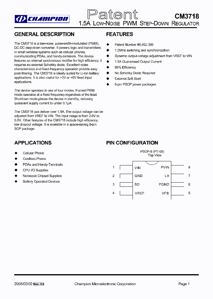 CM3718GIS_395189.PDF Datasheet