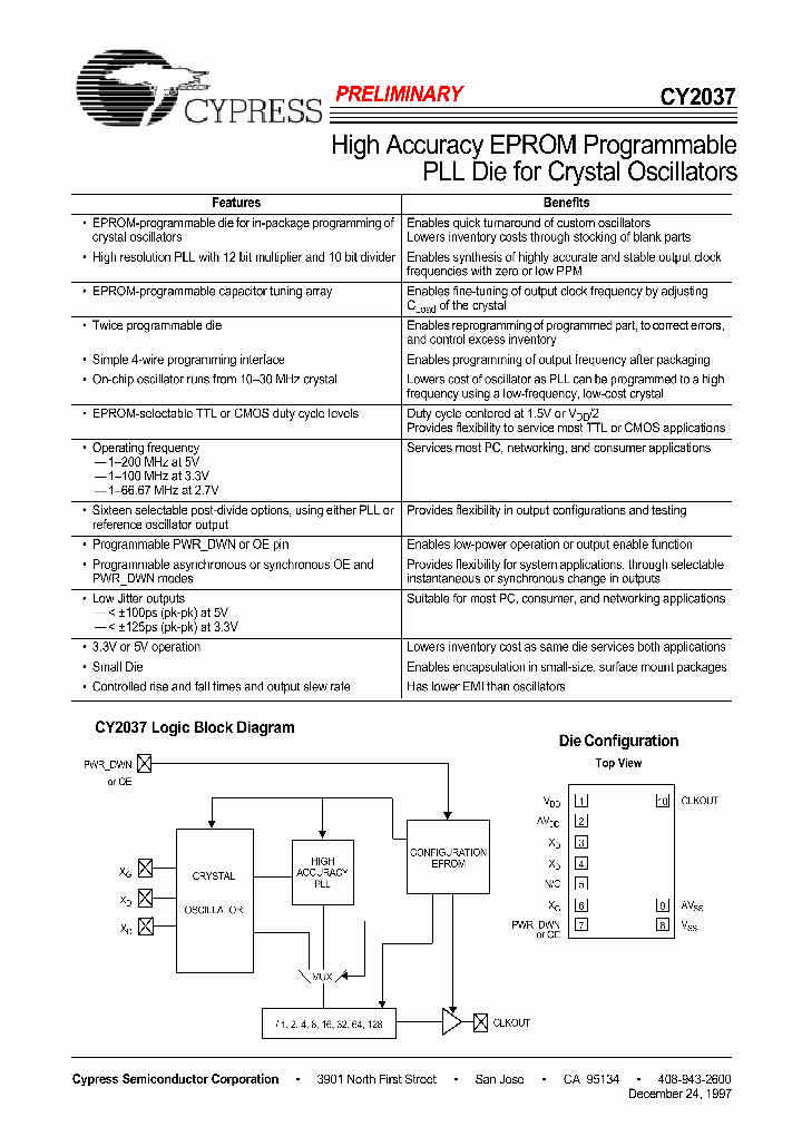 CY2037_401499.PDF Datasheet