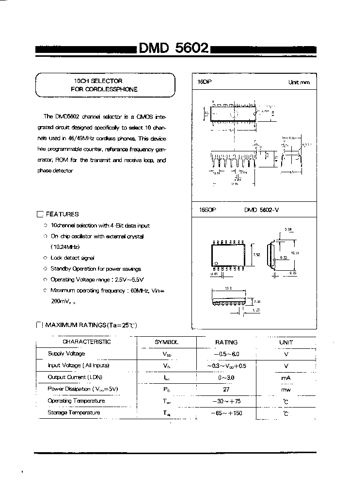 DMD5602_433993.PDF Datasheet