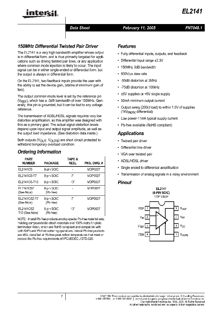 EL2141_420961.PDF Datasheet