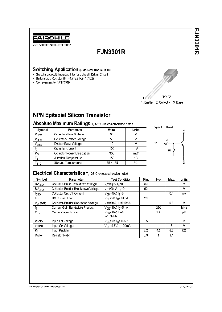 FJN3301R_431419.PDF Datasheet