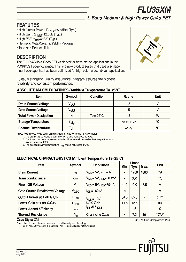 FLU35XM_396548.PDF Datasheet