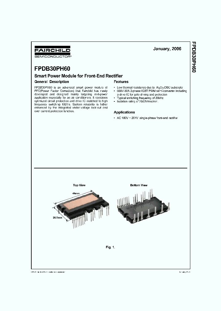FPDB30PH60NBSP_399725.PDF Datasheet