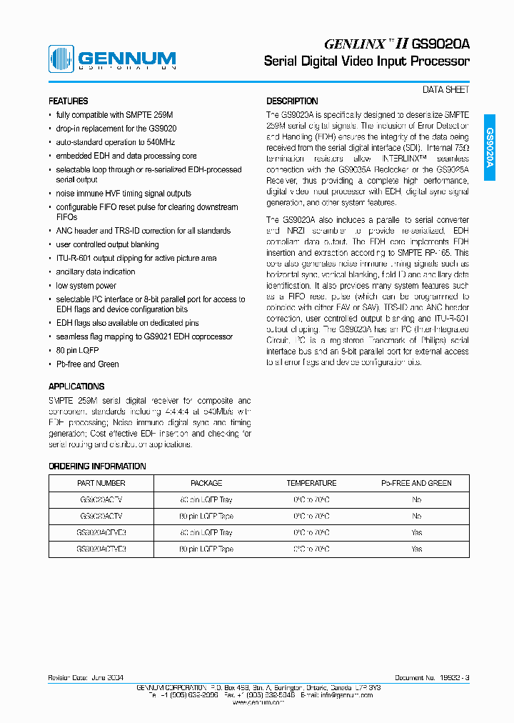 GS9020A_408236.PDF Datasheet