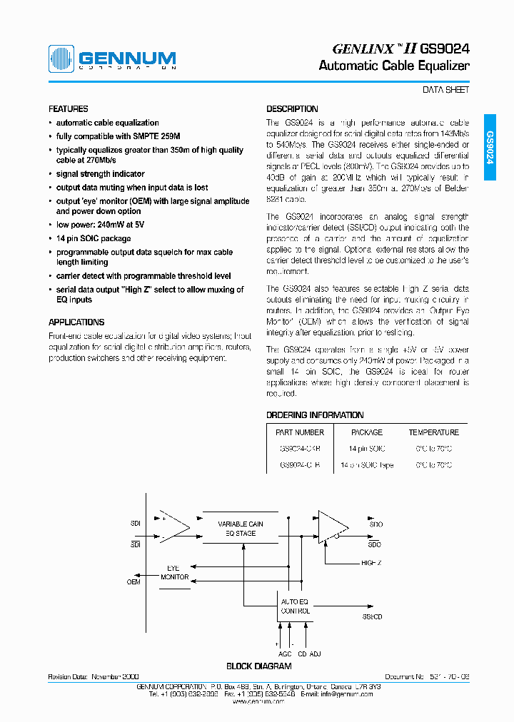 GS9024_416356.PDF Datasheet