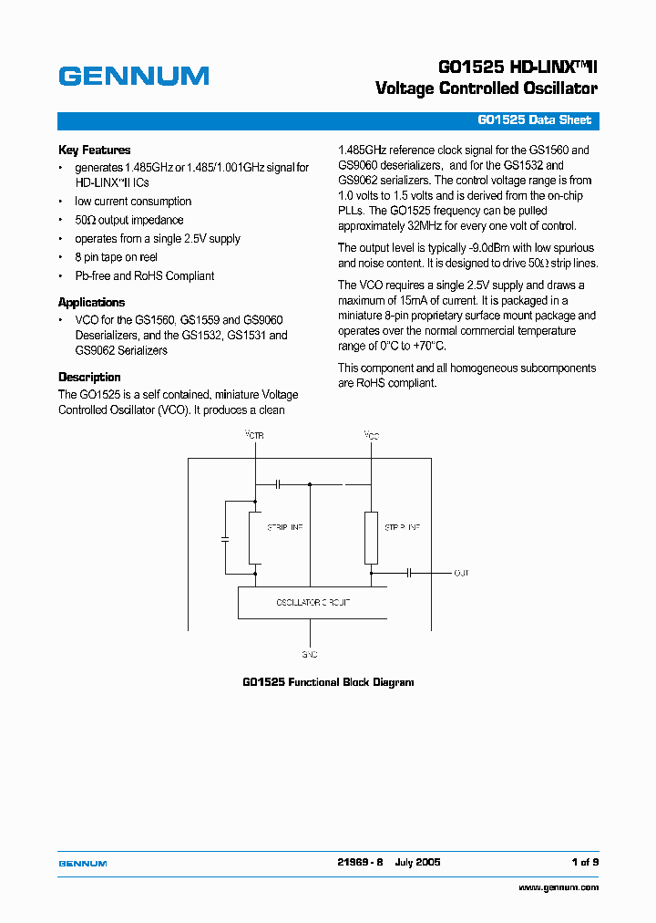 GO1525_292529.PDF Datasheet