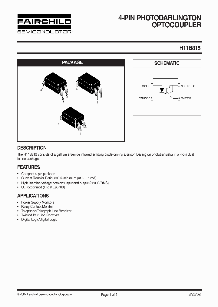 H11B815_405030.PDF Datasheet