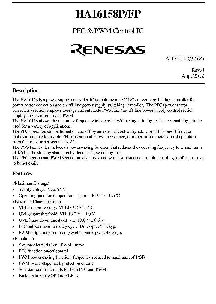 HA16158FP_395785.PDF Datasheet