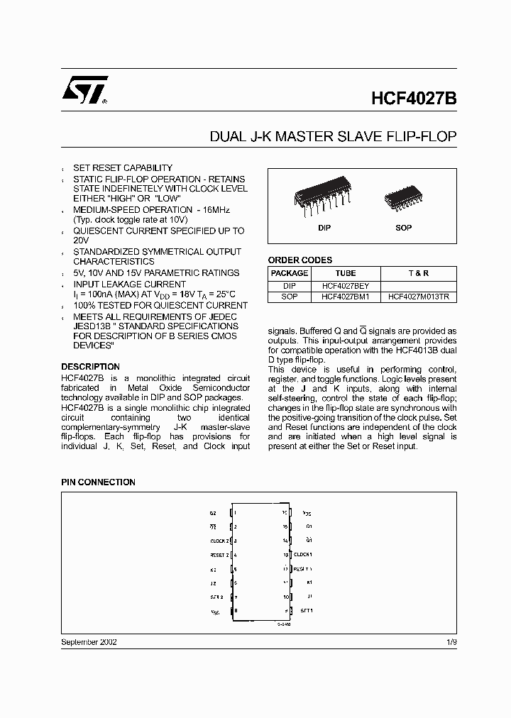HCF4027_396672.PDF Datasheet