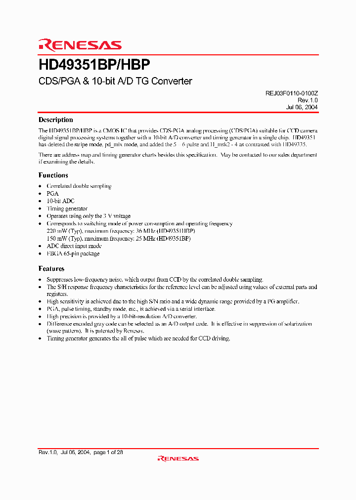 HD49351BP_422232.PDF Datasheet