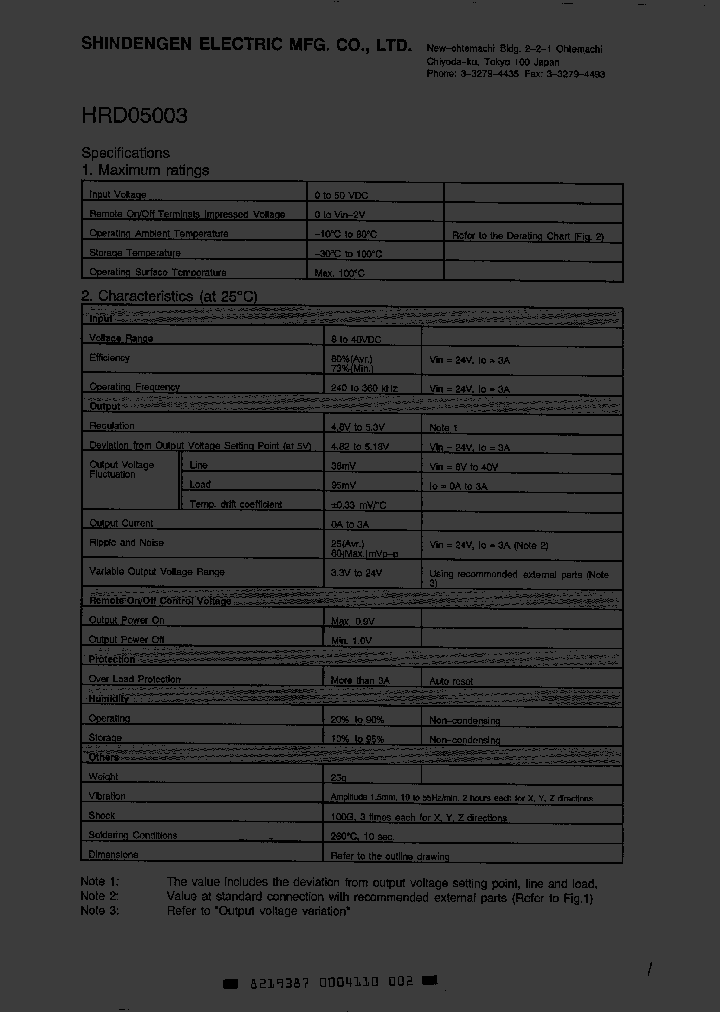 HRD05003_396630.PDF Datasheet